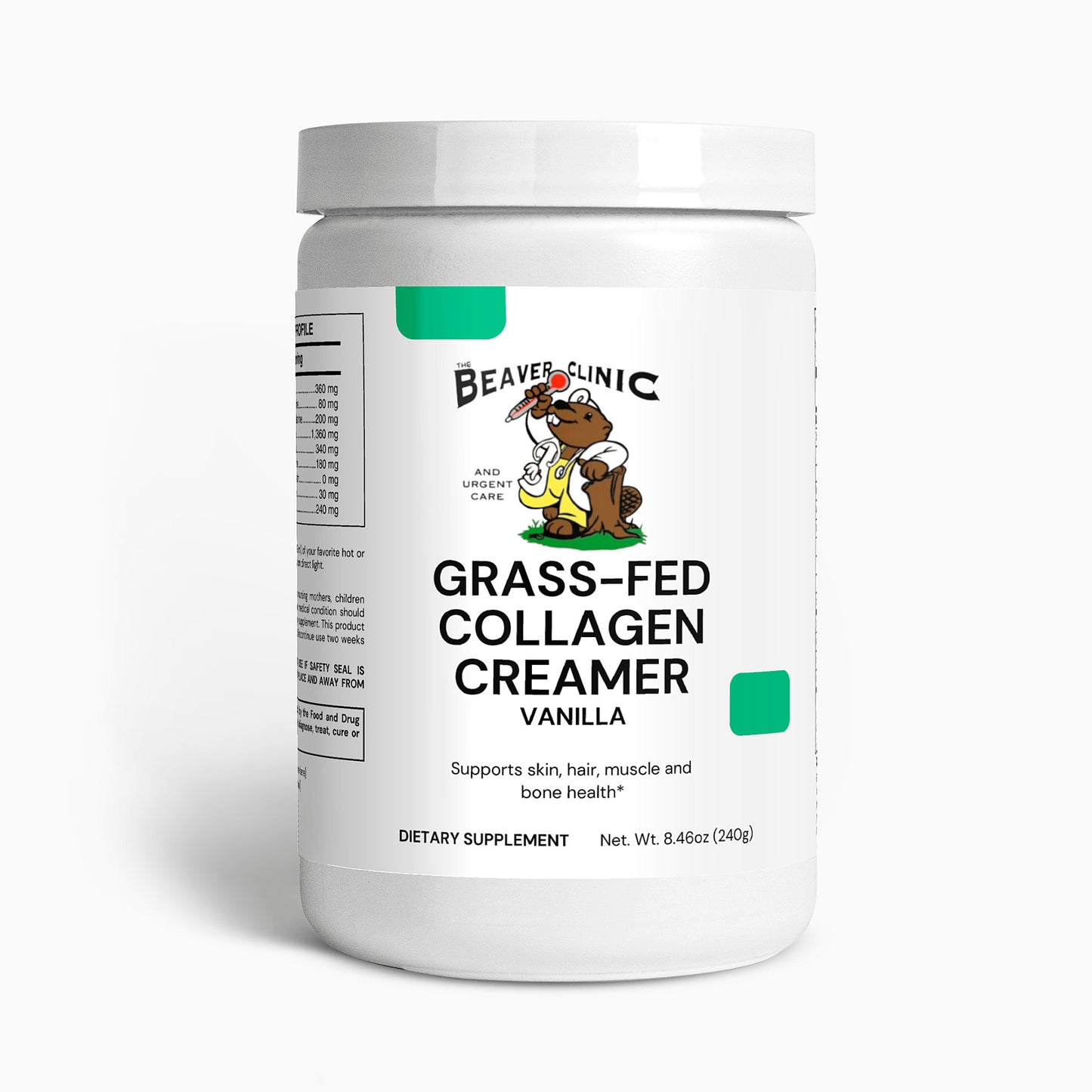 Grass-Fed Collagen Creamer (Vanilla)