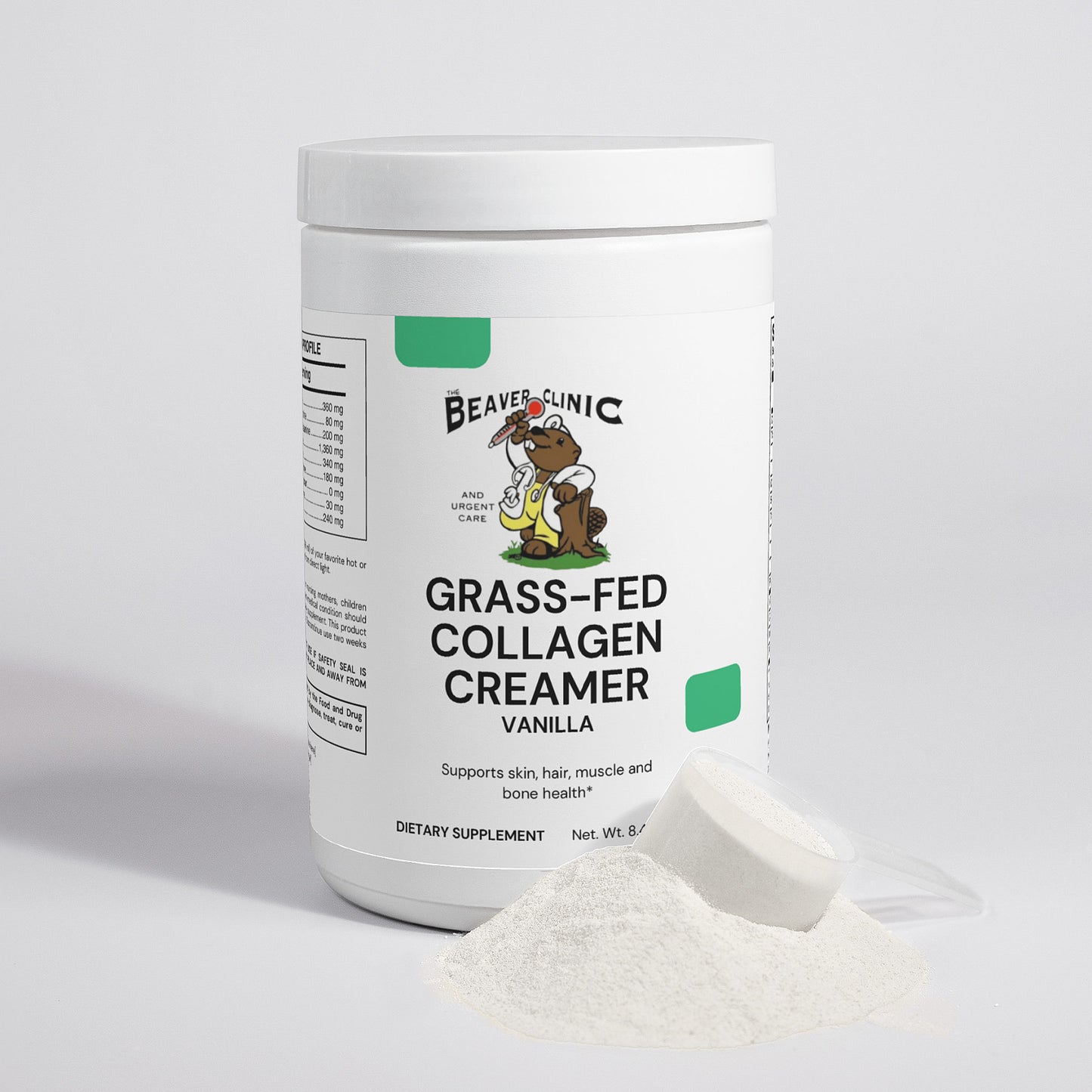 Grass-Fed Collagen Creamer (Vanilla)